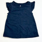 Navy ruffle tank - Size 3