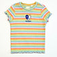 Striped ribbed tee - Size 3-4