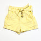 Yellow seersucker shorts - Size 4