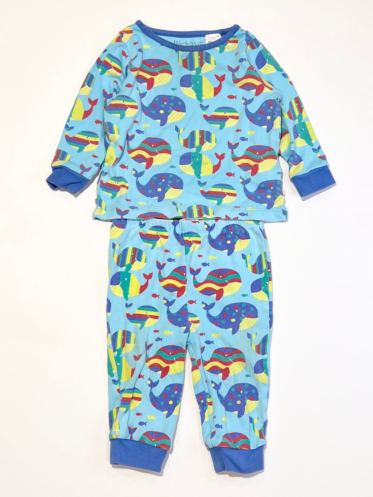 Whales pyjamas - Size 0