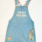 Denim pinafore brand new - Size 4