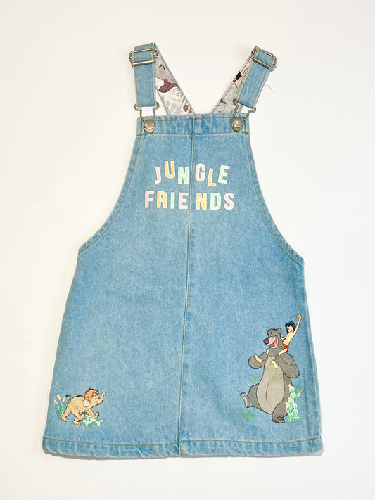 Denim pinafore brand new - Size 4