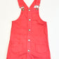 Stretch denim pinafore - Size 4