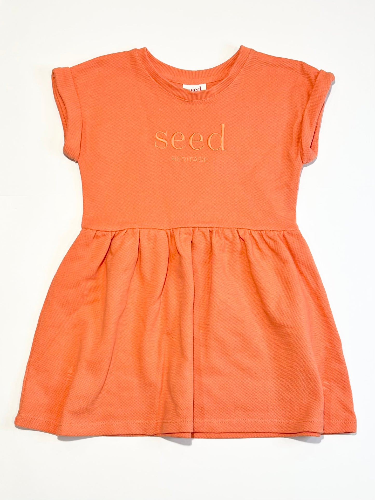 Logo waffle dress - Size 4