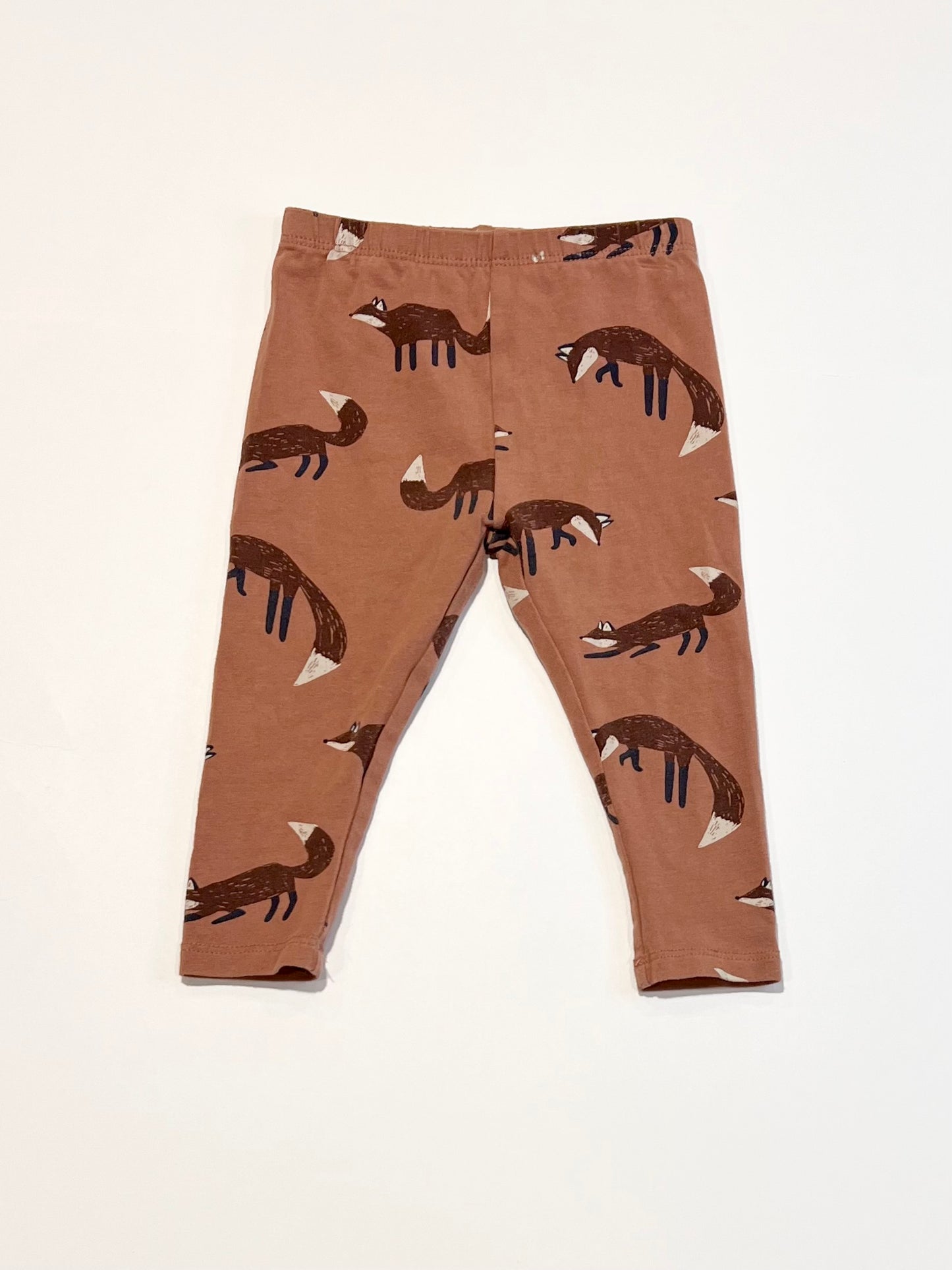 Brown fox leggings - Size 0