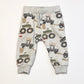 Monster truck trackies - Size 9-12 months
