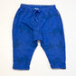 Blue armadillo trackies - Size 0