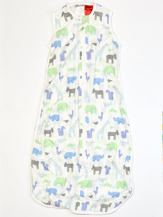 0.5 tog muslin sleeping bag - Size 3-12 months