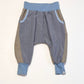 Blue cuffed pants - Size 9-12 months