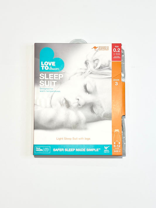 0.2 tog sleeveless sleep suit brand new - Size 0