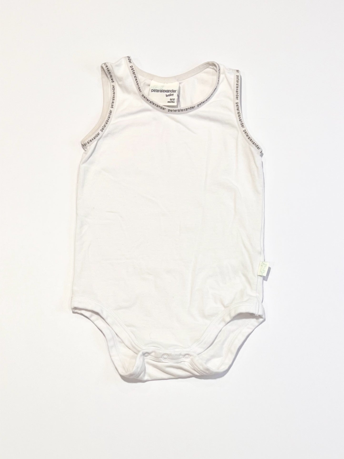 White bodysuit - Size 9-12 months