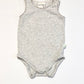 Grey bodysuit - Size 9-12 months