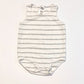 Striped ribbed bodysuit - Size 0
