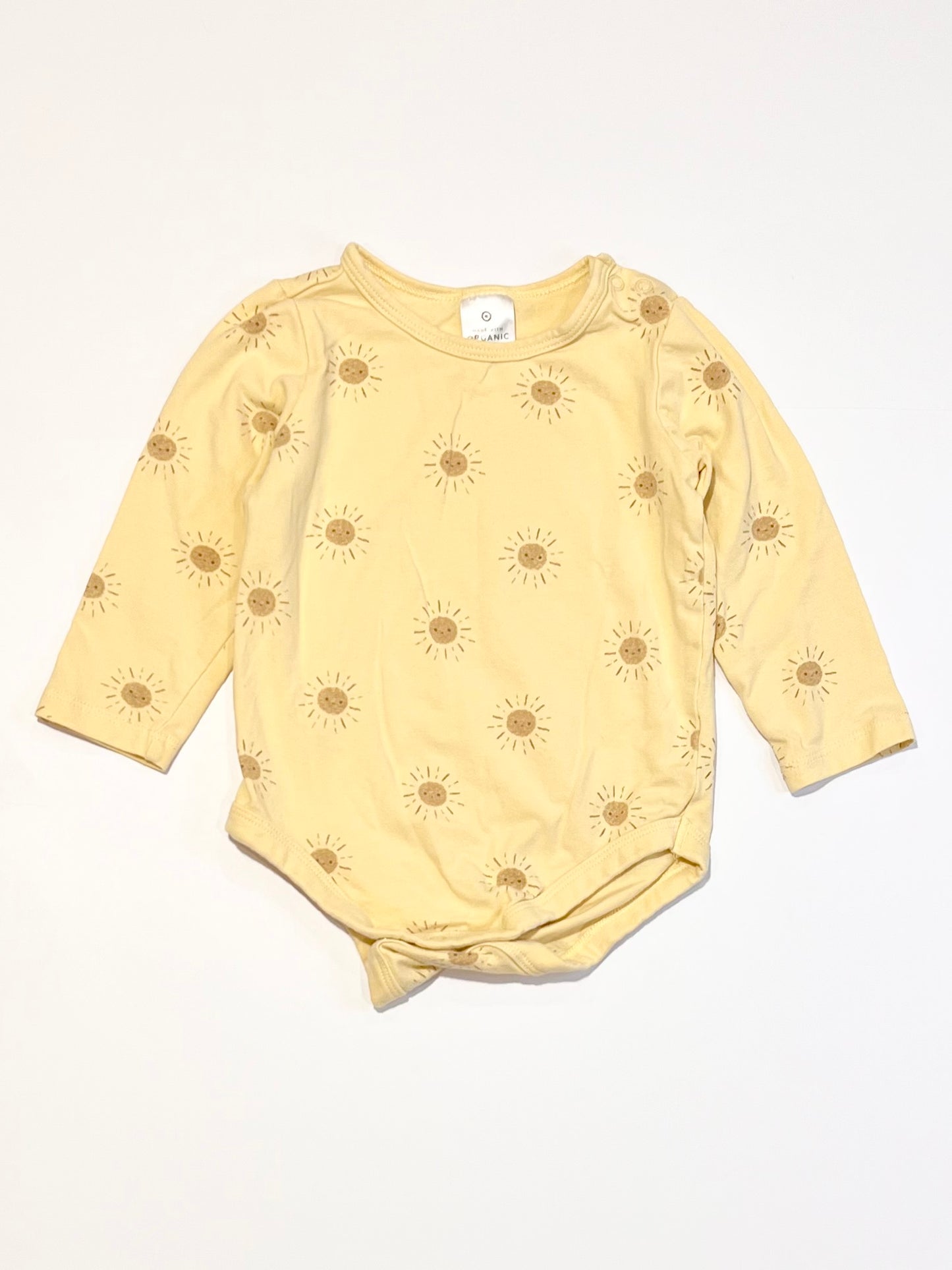 Yellow suns bodysuit - Size 0
