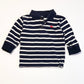 Striped polo shirt - Size 9-12 months