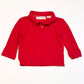 Red polo shirt - Size 9-12 months