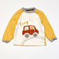 Driving dinosaur top - Size 9-12 months
