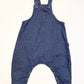 Blue chambray overalls - Size 0