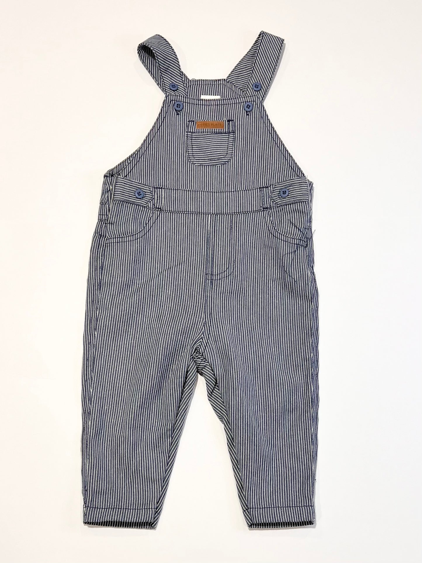 Striped overalls - Size 0