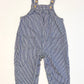 Striped overalls - Size 9-12 months