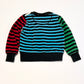 Striped jersey cardigan - Size 0