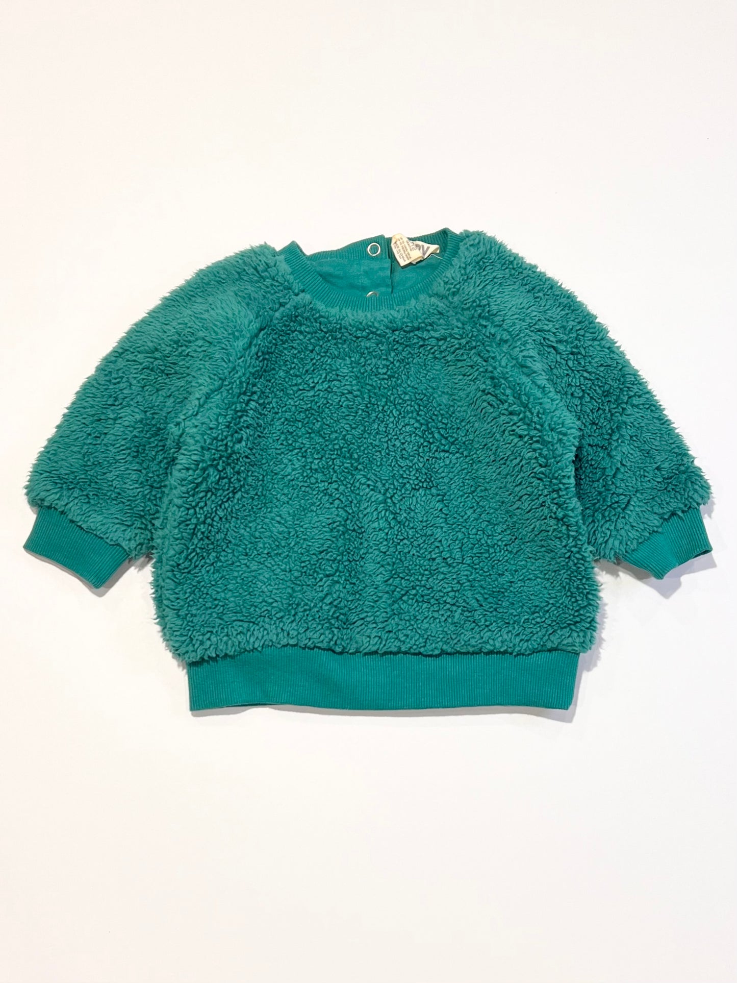 Green sherpa sweater - Size 0