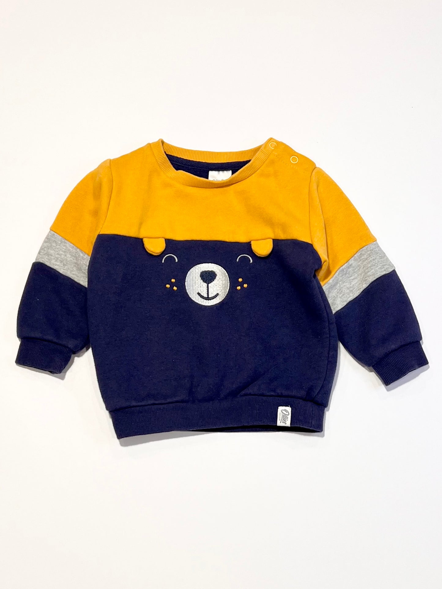 Spliced bear sweater - Size 0