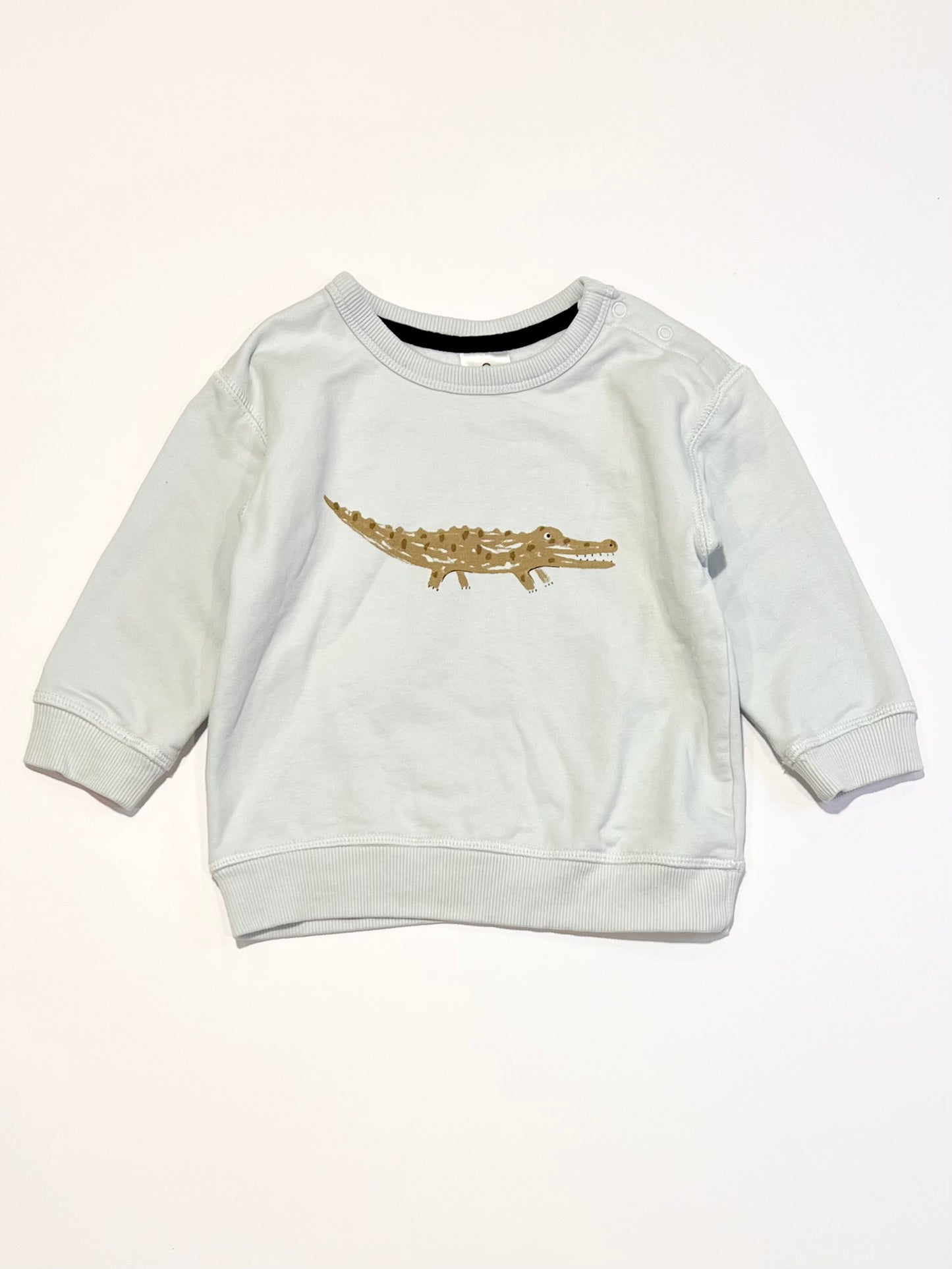 Blue croc sweater - Size 0