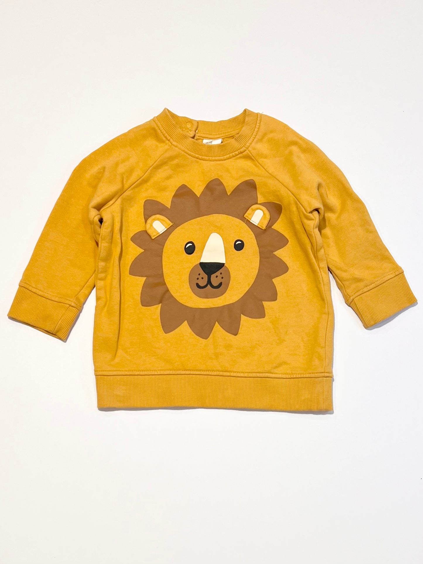 Lion sweater - Size 9-12 months