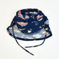 Navy cars swim hat - Size 000