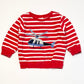 Striped helicopter sweater - Size 0