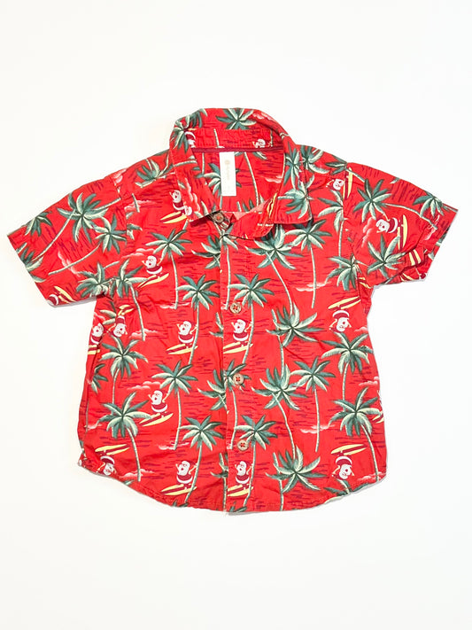 Surfing Santa shirt - Size 1