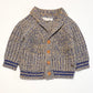 Grey knit cardigan - Size 6-9 months