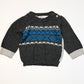 Grey knit jumper - Size 6-9 months