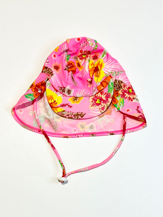 Floral swim hat - Size 9-18 months