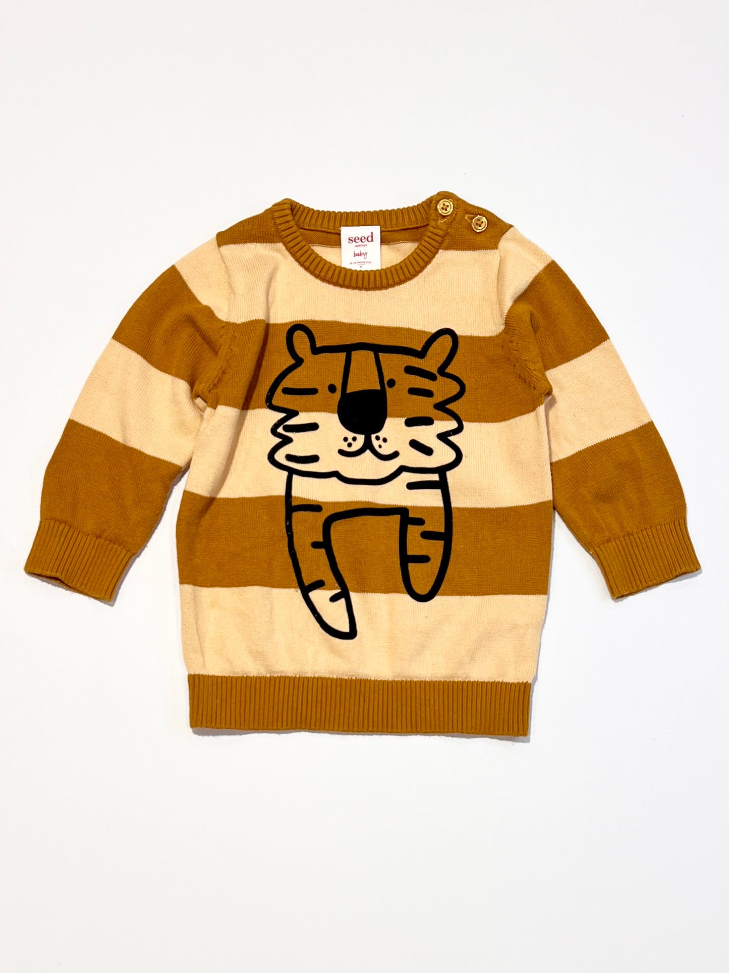 Striped tiger jumper - Size 0