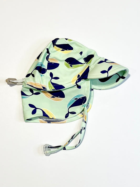 Whales swim hat - Size 0-12 months