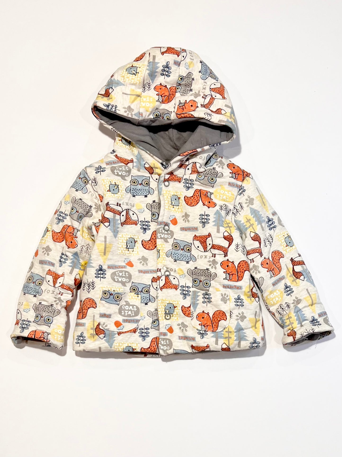 Animals padded jacket - Size 0