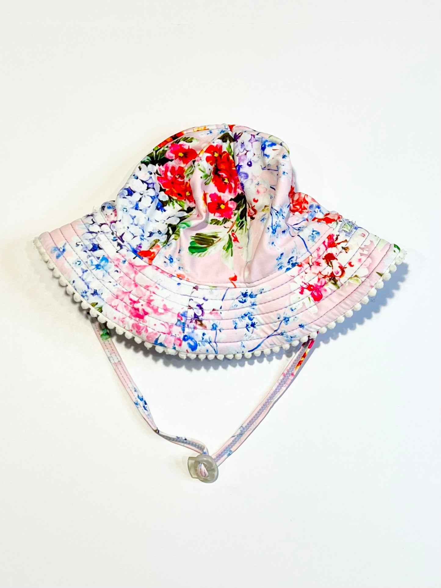 Floral swim hat - Size 0-12 months