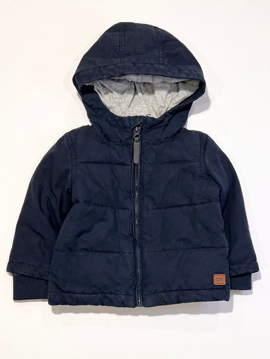 Navy parka jacket - Size 0