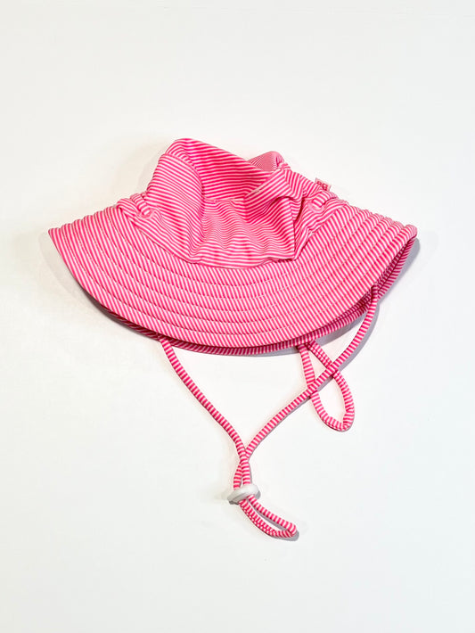 Striped swim hat - Size 0-3 months