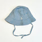 Striped anchor hat - Size 4-6 months