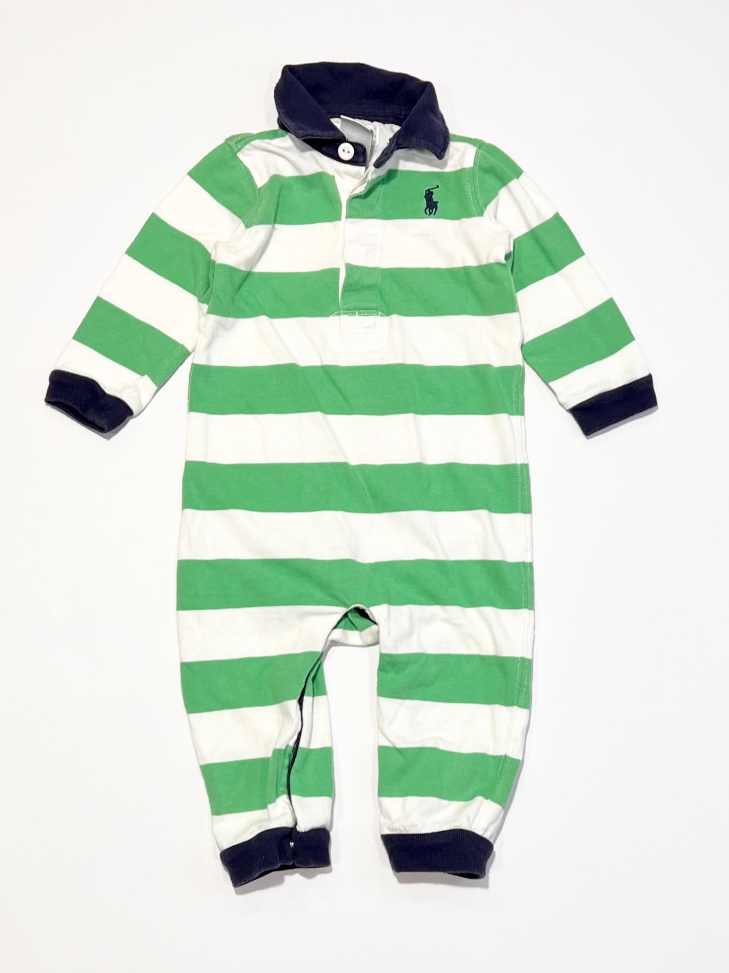 Striped onesie - Size 6-9 months