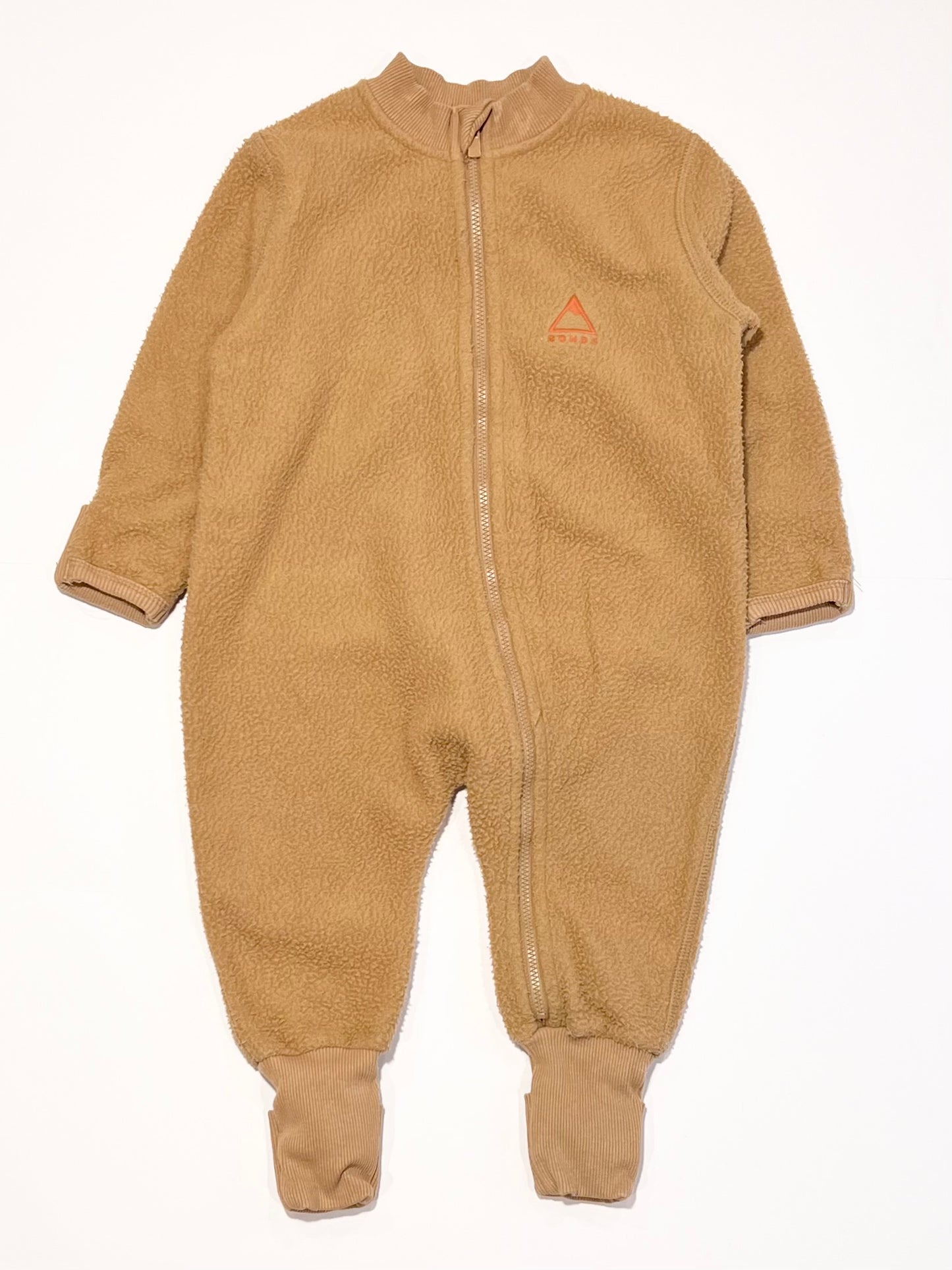 Sherpa fleece Zippy Wondersuit - Size 0