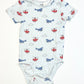Helicopters and planes bodysuit - Size 2-3