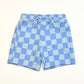Checkered sweat shorts - Size 2