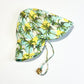 Palms cotton flap hat - Size 6-12 months