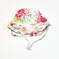 Floral sun hat - Size 0-12 months