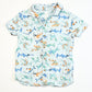 Woven sharks shirt - Size 2