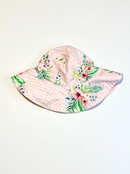 Reversible sun hat - Size 2-5 years